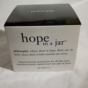Philosophy Hope in a Jar 8 oz Original Formula Moisturizer Beta-Glucan
